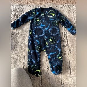 Nike fleece zip up onsie